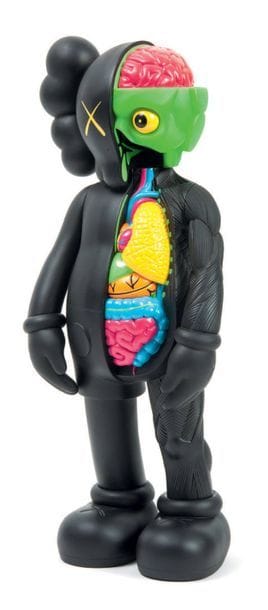KAWS (né en 1974)
Dissected Companion (black),2006
Vinyle...