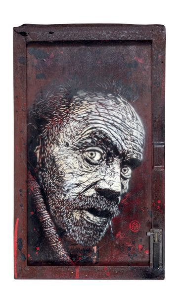 C215 (né en 1973)
Sans titre
Pochoir de peinture...