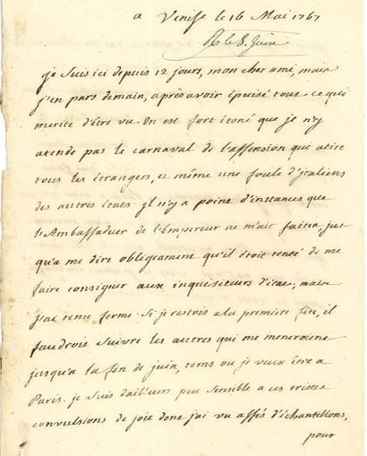 DUCLOS Charles Pinot (1704-1772) romancier,...