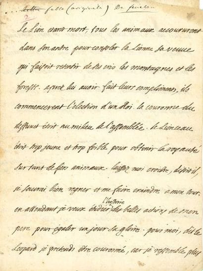 FÉNELON François de Salignac de la Mothe...