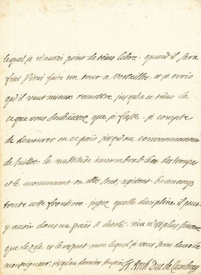FÉNELON François de Salignac de la Mothe...