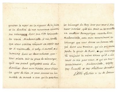 FLÉCHIER Esprit (1632-1710) prélat, évêque...