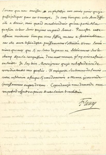 FLEURY Claude (1640-1723) abbé, précepteur...