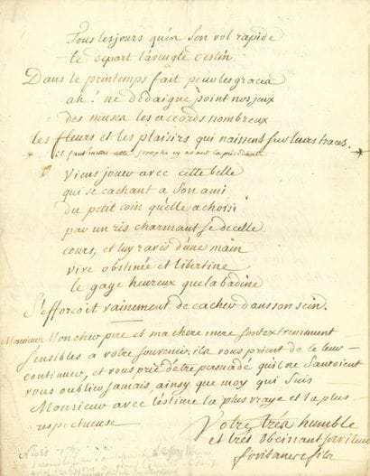 FONTANES Louis de (1757-1821) poète et homme...