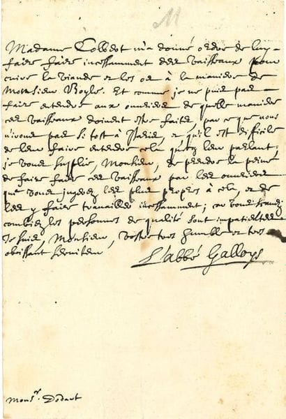 GALLOIS Jean (1632-1704) abbé, érudit et...