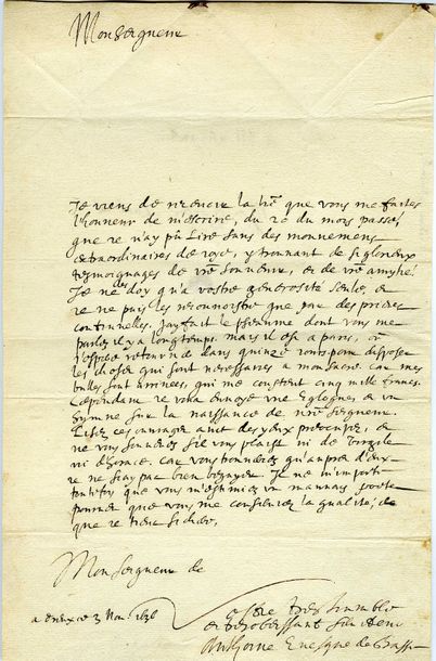 GODEAU Antoine (1605-1672) poète et orateur...