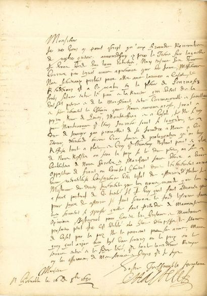 HAY DU CHASTELET Paul (1592-1636) magistrat...