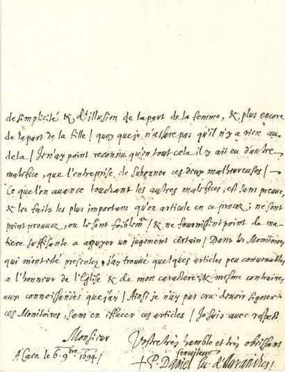 HUET Pierre-Daniel (1630-1721) prélat, érudit...