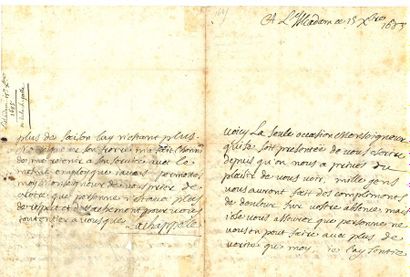 LA CHAPPELLE Jean de (1651-1723) poète et...