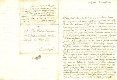 LA CONDAMINE Charles-Marie de (1701-1774)...
