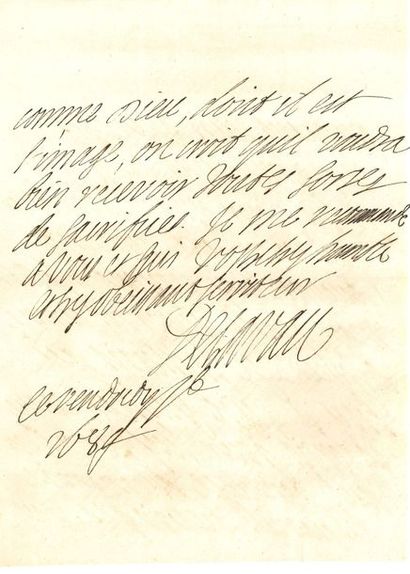 LAVAU Louis Irland, abbé de (†1694) diplomate,...