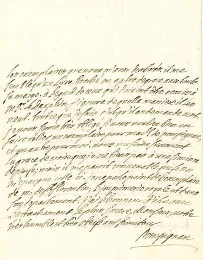 LEFRANC, marquis de POMPIGNAN Jean-Jacques...