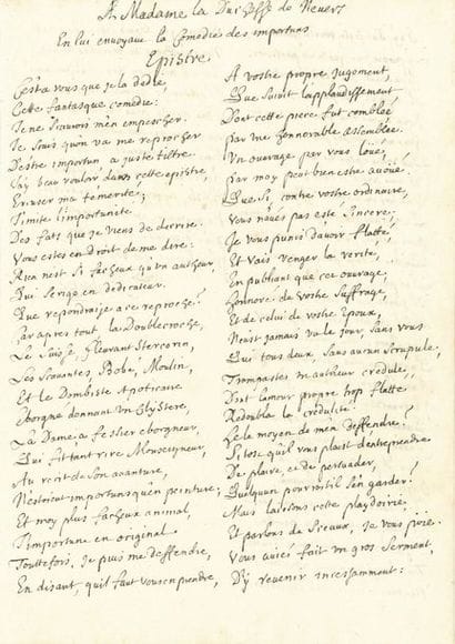 MALEZIEU Nicolas de (1650-1727) poète, helléniste...