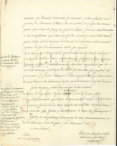 MARMONTEL Jean-François (1723-1799) poète,...