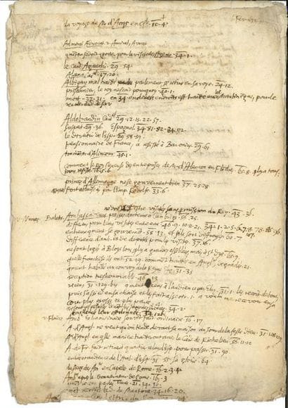 MAULÉON DE GRANIER Auger de (mort 1650) abbé,...