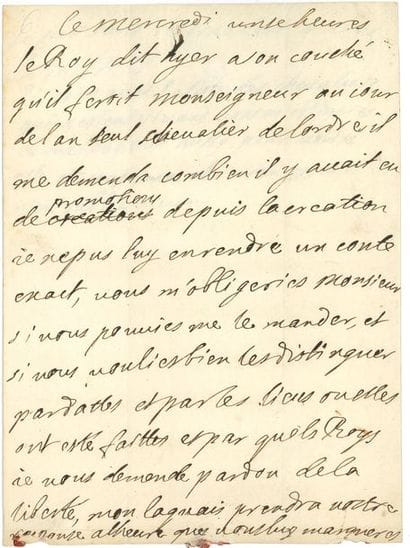 MESMES Jean-Jacques III de, comte d'AVAUX...