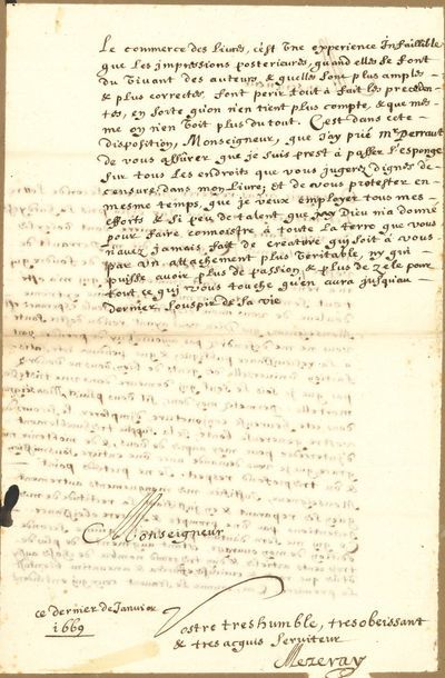 MÉZERAY François-Eudes de (1610-1683) historien;...