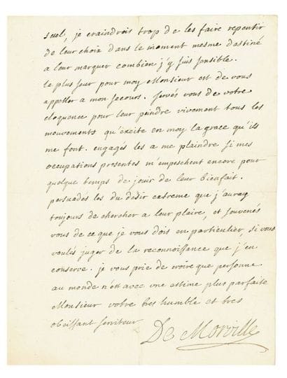 MORVILLE Claude-Jean-Baptiste FLEURIAU, comte...