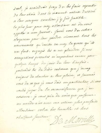 MORVILLE Claude-Jean-Baptiste FLEURIAU, comte...