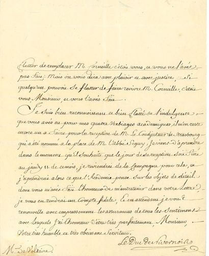 NIVERNOIS Louis Mancini- Mazarini, duc de...