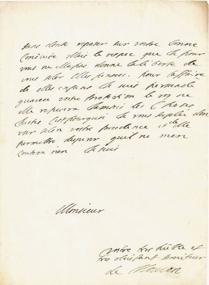 POTIER DE NOVION Nicolas (1618-1693) magistrat,...
