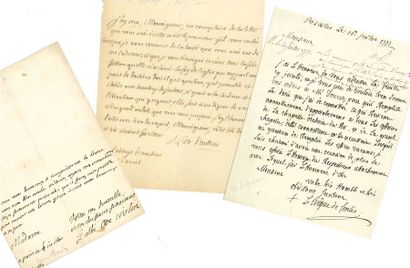 PRÉLATS ACADÉMICIENS.

46 lettres ou pièces,...