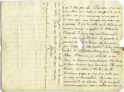 RACINE Jean (1639-1699) [AF 1672, 13e f].

L.A.S....