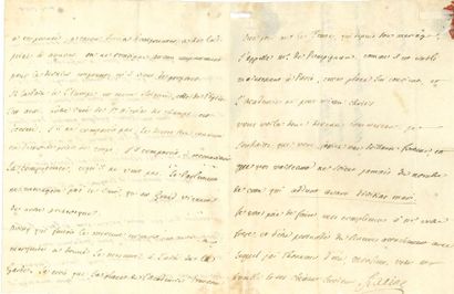 RACINE Louis (1692-1763) fils de Jean Racine;...