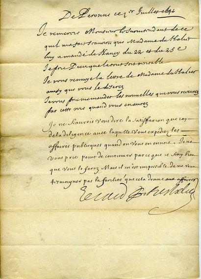RICHELIEU Armand-Jean du Plessis, cardinal...