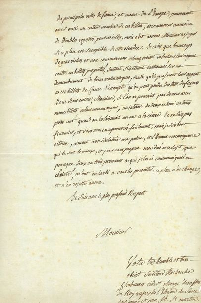 ROCHON DE CHABANNES Marc-Antoine-Jacques...