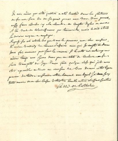 ROTHELIN Charles d'Orléans, abbé de (1691-1744)...