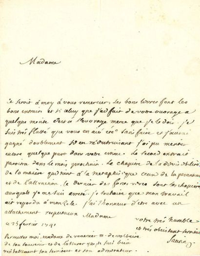 SAURIN Bernard-Joseph (1706-1781) avocat...