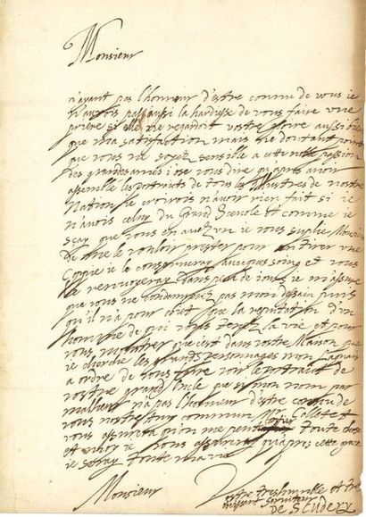 SCUDÉRY Georges de (1601-1667) poète, romancier,...