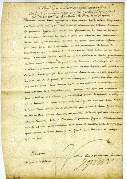 SÉGUIER Pierre (1588-1672) magistrat, Chancelier...