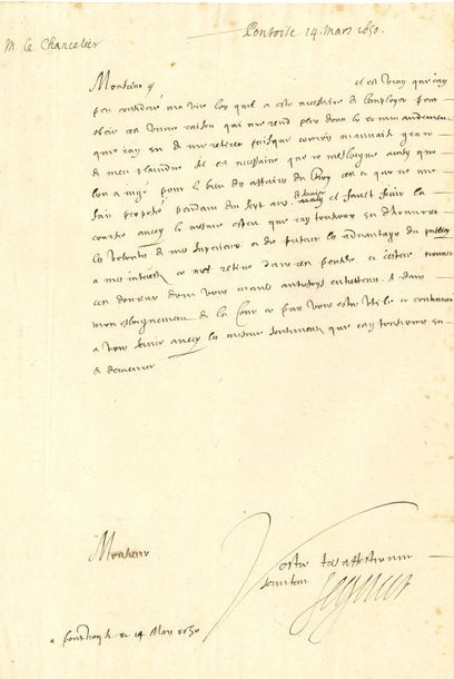 SÉGUIER Pierre (1588-1672) magistrat, Chancelier...