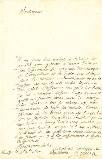SERVIEN Abel (1593-1659) diplomate et ministre...