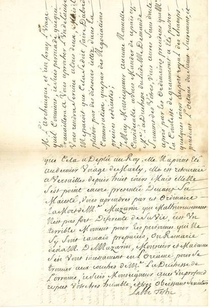 TESTU Jacques, abbé de BELVAL (1626 ?-1706)...