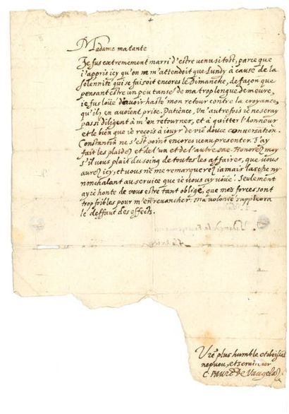 VAUGELAS Claude Favre de (1585-1650) grammairien,...