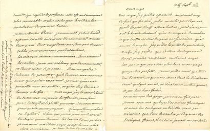 VOLTAIRE (1694-1778) [AF 1746, 33e f].

L.A.S....