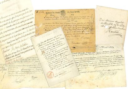 ACADÉMICIENS, XVIIe SIÈCLE.

13 P.S et 3...