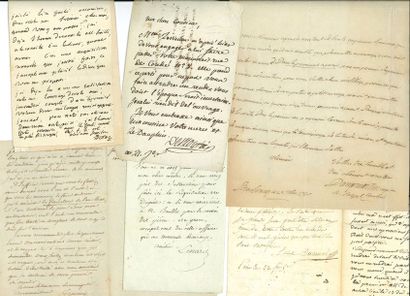 LITTÉRATEURS D.F.

13 lettres ou pièces,...