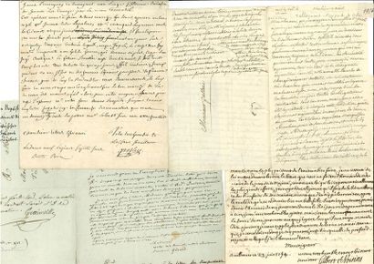 LITTÉRATEURS G.J.

17 lettres, la plupart...