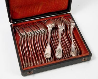 PUIFORCAT

Douze couverts de table, en argent...