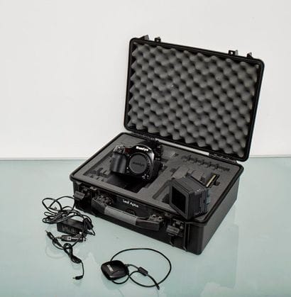 Dos numérique LEAF APTUS 22 dans sa valise...