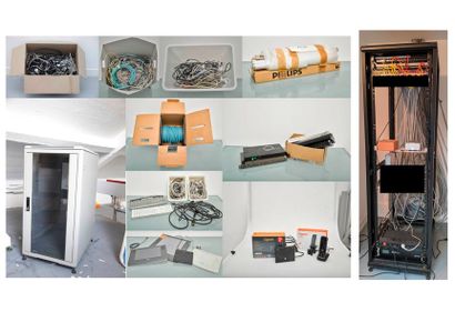Informatique et réseaux : 2 armoires de brassages...