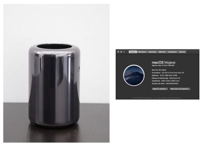 Apple Mac Pro

Fin 2013 Xeon E5 3,5 6 core/32Go/FireProD500...