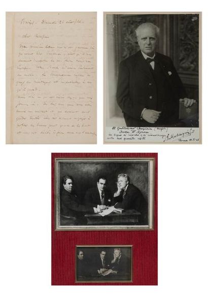 CARUSO, Enrico 


Carte postale, signée....