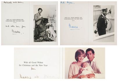MOUNTBATTEN-WINDSOR, Charles

Lot comprenant...