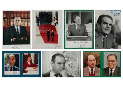 HOMMES POLITIQUES

Lot comprenant des 9 tirages...
