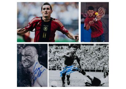 SPORTIFS ET DIVERS

Lot de huit tirages photographiques...